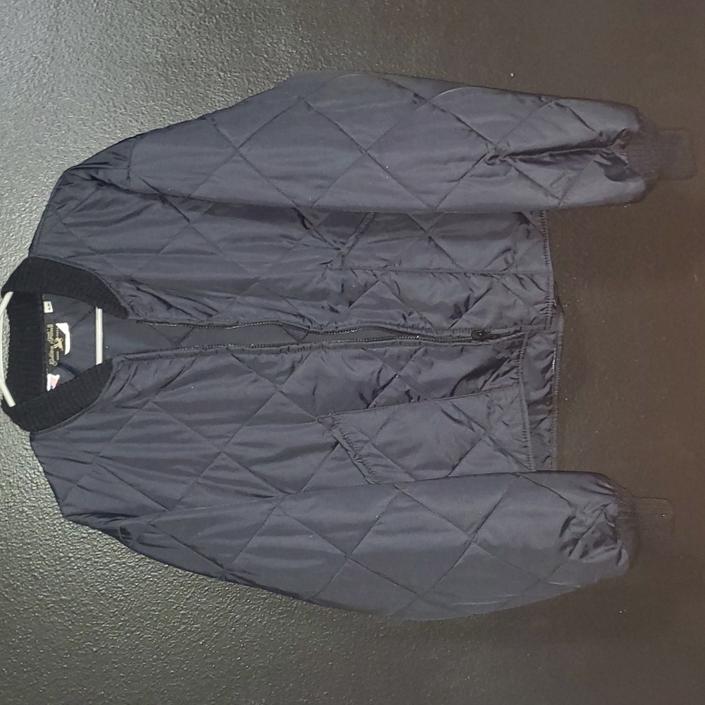 Vintage Black Bomber size 48